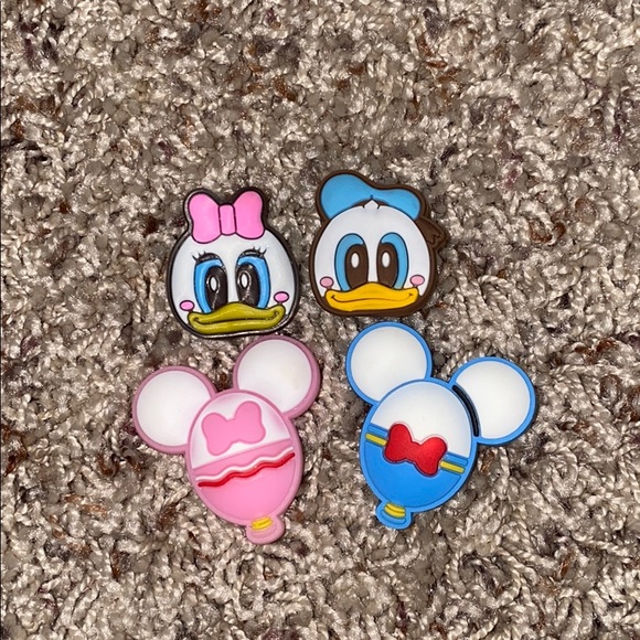 CROCS Accessories - Set of donald and daisy croc pins!